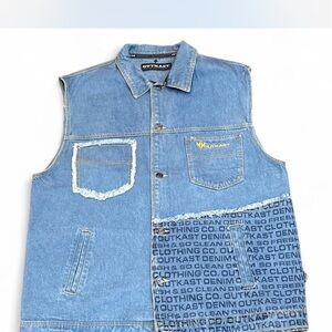 Vintage OutKast Denim Blue Vest